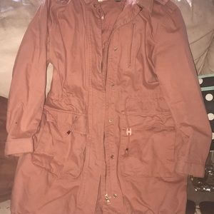 Coral utility jacket size L (worn once)